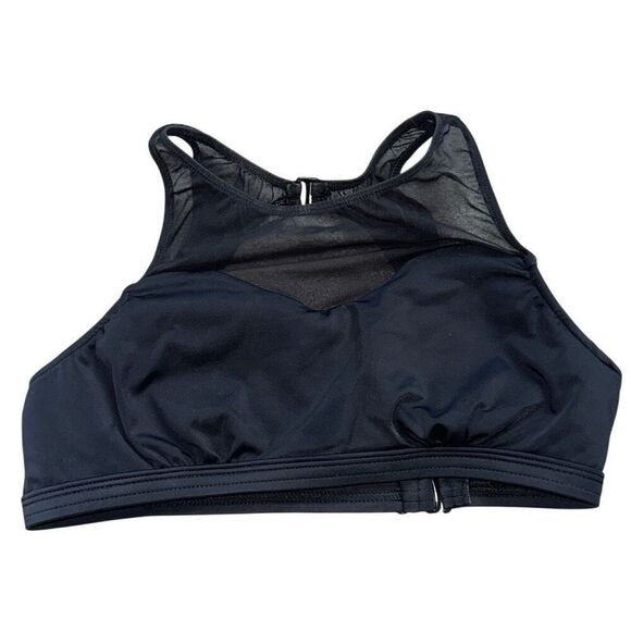 Venus high neck bikini swim top size 10 sport, mesh, sexy, adjustable - Picture 1 of 6